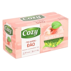 Trà Cozy hộp 50g (25 gói x 2g) - ĐÀO TÚI LỌC