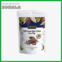 Bột ca cao nâu đậm Glo Food - TÚI 1KG