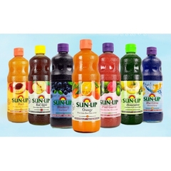 Nước ép trái cây Sun up chai 850ml (nhiều vị)