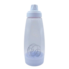 Bình lắc nhựa lò xo 2 đầu đựng kem và machiato (Bình bóp lò xo 1 lít)