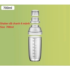 Bình lắc Shaker 4 mảnh 700ml