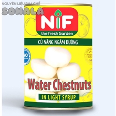 Củ năng ngâm nước đường NIF lon 565g