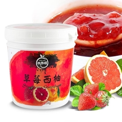 Mứt Cam Đào Dâu Tây hũ 1.2kg