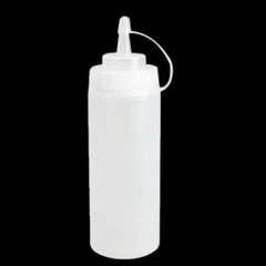 Chai nhựa tròn đựng sốt 300ml - 12oz