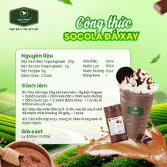Bột Socola Toppingreen túi 1kg