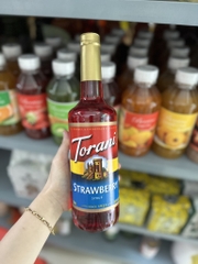 Syrup Torani Strawberry 750ml - DÂU TÂY
