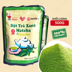 Bột Matcha Đài Loan EverStyle túi 500g