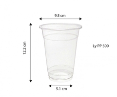 Ly nhựa lốc 50 cái - 500ML