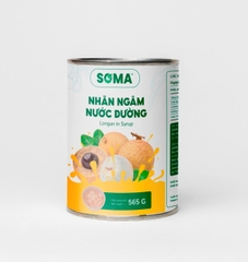 Nhãn ngâm Soma - LON 565G