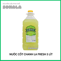 Nước cốt chanh tươi La Fresh bình 5 lít