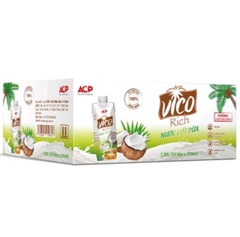 Nước cốt dừa Vico 330ml - THÙNG 24 HỘP