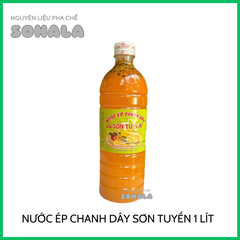 Nước ép chanh dây Sơn Tuyền chai 1 lít