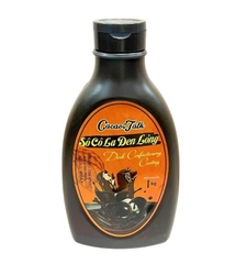 Sốt Ca cao đen lỏng Ca cao Talk chai 1kg