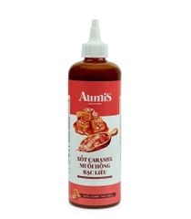 Sốt Caramel Muối Hồng Aumis chai 640gr