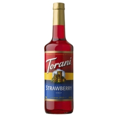 Syrup Torani Strawberry 750ml - DÂU TÂY