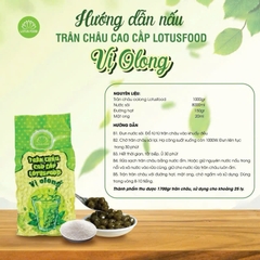 Trân châu Olong Cao cấp Lotus Food túi 1kg