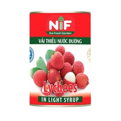 Vải ngâm nước đường NIF 565g