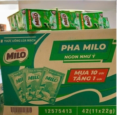 [Thùng 42 dây] Bột Milo dây 11 gói x 22gr