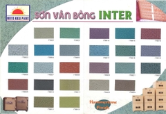 SƠN VÂN BÔNG INTER LON 1L - MOTO KIEU PAINT - MÀU XANH 8815