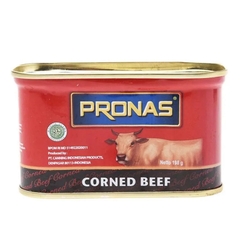 Thịt Bò Đóng hộp Pronas Corned Beef hộp 198G PRONAS Corned Beef  原味牛肉罐頭  198g