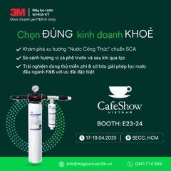 Điểm Lại Sự Kiện CafeShow 2024: Máy Lọc Nước 3M & Xu Hướng Nâng Tầm Chất Lượng Pha Chế Trong Kinh Doanh F&B