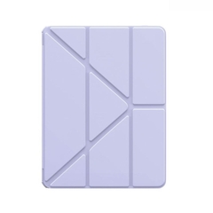 Bao da iPad Baseus Minimalist Series Protective Case cho iPad Series 2024 (Mặt lưng trong suốt, Smart Cover)