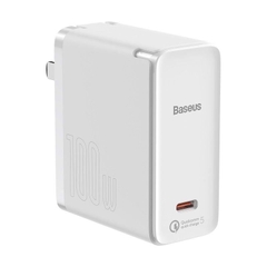 Bộ sạc siêu nhanh Baseus GaN2 Fast Charger 1C 100W (GaN2 Technology, QC5.0/QC4.0/PD3.0/ PPS Multi Quick Charge Protocol Support)
