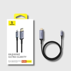 Cáp chuyển Baseus High Definition Series Type-C to HDMI 8K Adapter 1.5M B0063370G111-00