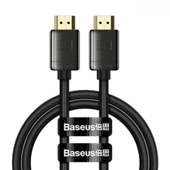 Cáp chuyển cao cấp Baseus High Definition Series HDMI 8K to HDMI 8K Adapter Cable CAKGQ