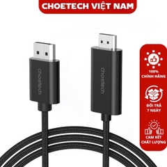 Cáp chuyển DisplayPort (DP) sang HDMI 4K@60Hz Choetech XDH01 dài 2m