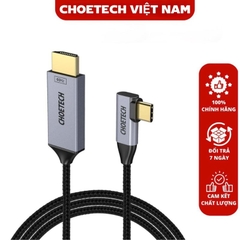 Cáp chuyển từ Type C đầu ngang sang HDMI thương hiệu CHOETECH mã XCH-1803 (Hàng chính hãng)