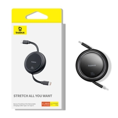 Cáp Sạc Nhanh Dây Rút Type-C to Type-C 100W Baseus Pathfinder Series Free2Draw Fast Charging Data Cable