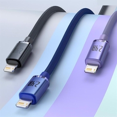 Cáp sạc nhanh Type C to Lightning 20W Baseus Crystal Shine Series Fast Charging Data Cable- CAJY