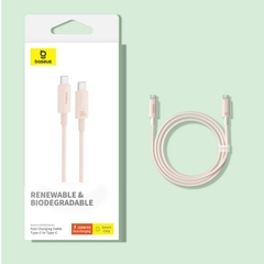 Cáp sạc nhanh Type-C to Type-C 100W Baseus Habitat Series (Fast Charging & Data Cable)