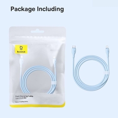 Cáp sạc nhanh Type C to Lightning PD 20W Baseus Pudding Series (Fast Charging Data Cable)