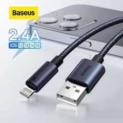 Cáp sạc nhanh truyền dữ liệu cho iphone CAJY010001 Baseus Minimalist Series Fast Charging Data Cable USB to iP 2.4A