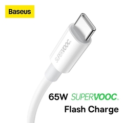 Cáp Sạc Nhanh CAYS000902 Baseus Superior Series (SUPERVOOC) Fast Charging Data Cable USB to Type-C 65W