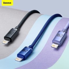 Cáp sạc nhanh truyền dữ liệu USB sang Lighning CAJY000003 Baseus Crystal Shine Series Fast Charging Data Cable