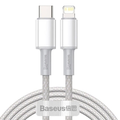 Cáp sạc nhanh Type C to Lightning 20W Baseus High Density Braided Fast Charging Data Cable