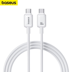 Cáp Sạc Nhanh Và Truyền Dữ Liệu Type C to Type C Baseus Crystal Clear 100W Thiết Kế Trong Suốt Cao Cấp (Hàng chính hãng)