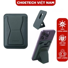 Case đựng thẻ kiêm giá đỡ từ tính Choetech PC0003 (Hàng chính hãng)