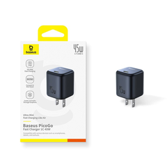 Củ sạc nhanh 1 Cổng PD 45W Baseus PicoGo GaN Fast Charger (Nhỏ gọn, sạc nhanh)