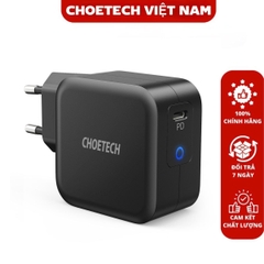 Củ sạc nhanh GAN PD61W Choetech Q6006 (Hàng chính hãng)