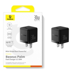 Củ sạc nhanh nhỏ gọn Baseus Palm 1C 30W