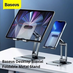 Đế giữ điện thoại/ Ipad Baseus Desktop Biaxial Foldable Metal Stand