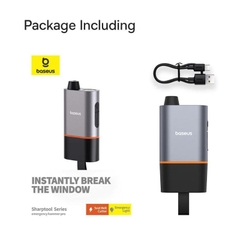 Dụng cụ thoát hiểm Baseus SharpTool Series Emergency Hammer Pro C10934401111-00