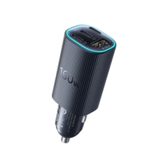 Tẩu Sạc Cho Ô Tô Baseus PrimeTrip VP2 160W (3 Cổng Type-C + 1 Cổng USB-A, Có Đèn LED)
