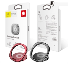 Nhẫn đeo tay chống đánh rơi điện thoại bằng kim loại cao cấp Baseus Privity Ring Bracket/ Finger Ring Holder- SUMQ