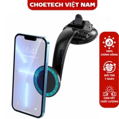 Giá đỡ điện thoại magsafe dán taplo hoặc kính ô tô Choetech AT0005 (Hàng chính hãng)