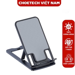 Giá đỡ điện thoại, máy tính bảng Choetech H064 siêu mỏng có thể gấp gọn và điều chỉnh chiều cao (Hàng chính hãng)